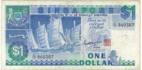 Singapur  1 $  1987