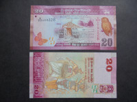 ŠRI LANKA 20 RUPEES 2021 UNC