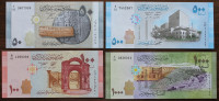 Syria - Lot - 4 bankovca - UNC