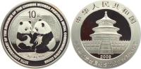 1 oz jubilejni srebrnik Panda 2009