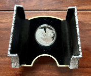 1 oz SREBRNIK Koreja 2019 ZI:SIN TAURUS 2021 1 clay PROOF (otaku)