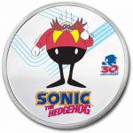 1 oz Srebrnik Sonic the Hedgehog 30th 2021 Niue Dr. Eggman .999 (otaku