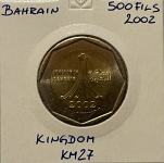 Bahrain 500 Fils 2002-Kingdom