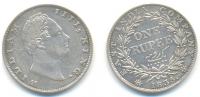 Indija - Britanska 1 Rupija 1835  srebrnik