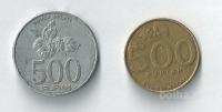INDONEZIJA - 500 in 500 rupiah (komplet)