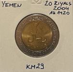 Jemen 20 Riyal 2004