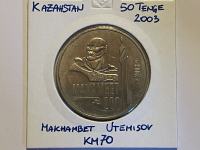 Kazahstan 50 Tenge 2003 Utemisov