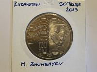 Kazahstan 50 Tenge 2013 Zhumbayev