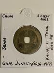 Kitajska 1 Cash 1662 Bao He