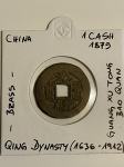 Kitajska 1 Cash 1875 Bao Quan