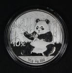 Kitajska Panda 2017 - 1oz - srebrnik