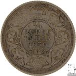 LaZooRo: Britanska Indija 1/4 Rupee 1936 XF - srebro