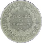 LaZooRo: Francoska Indokina 1 Piastre 1899 XF - srebro
