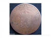 LaZooRo: Nizozemska vzhodna Indija 2 1/2 Cents 1914 F