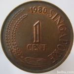 LaZooRo: Singapur 1 Cent 1980 UNC