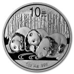 Srebrnik Kitajska Panda 2013 1 oz (trezor)