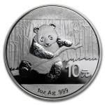 Srebrnik Kitajska Panda 2014 1 oz (trezor)