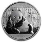 Srebrnik Kitajska Panda 2015 1 oz (trezor)
