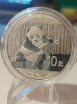Srebrnik kitajski Panda 2014 1oz srebro