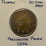 Tajvan 50 Yuan 1997