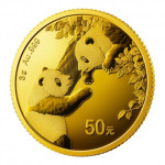 Zlatnik Kitajski Panda 3 GR 2023 (trezor)