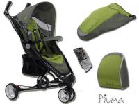 Zložljiv otroški voziček Baby Boom Piuma (marelica)