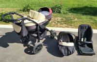 Otroški voziček Baby Lux 3 v 1