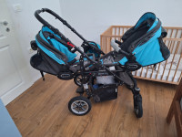 Voziček za dvojčka Babyactive Twinni