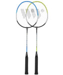 Komplet 2 loparja in 3 žogice za badminton Wish