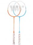 Komplet loparji in žogice za badminton