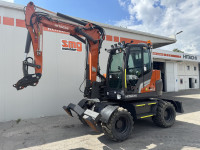 HITACHI ZX95W-7 PREMIUM RABLJENI BAGER NA KOTAČIMA