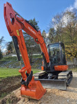 Kubota KX 5.6t mini midi bager 35kW, 2016, KLIMA