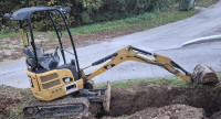 Mini bager CAT 301.7 DCR