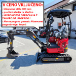 Mini Bager goseničar NTS - 1.8 Lomljiva roka