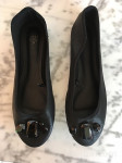 Črne balerinke s kamenčki 37 (kot nove)