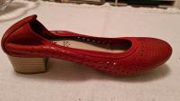 Ženski rdeči čevlji-balerinke št. 39