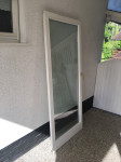 Jelovica balkonska vrata(okno) samo krilo brez okvirja.