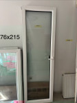 PVC balkonska vrata 76x215