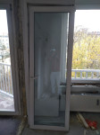 Simer PVC balkonska vrata bela