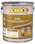 Bondex Debeloslojni premaz za les Satin brezbarvno 5 l