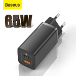 Polnilec prenosnik Baseus 65W Charger Dual Port QC 3.0 PD3.0 TypeC USB