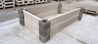 Betonski robnik za vrt 100cm in 200cm, visoka greda, obroba vrta