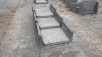 Betonske kanalete (Vrtna pot V3) in mulde