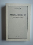 ANTON BELEJ, ZBIRKA PESMI DO LETA 1907, JANEZ BELEJ, RIM 1992