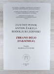 ANTON ŽAKELJ RODOLJUB LEDINSKI IN NJEGOV ČAS FAKSIMILE Stanonik