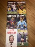 Biografije Messi, Ronaldo, Neymar, Suarez, Pele, Ferguson
