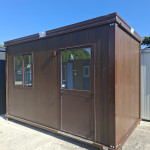 PISARNIŠKI KONTEJNER 4m 400 X 240 NOVO Imitacija LES
