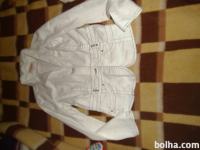 Bela modna jakna-prehodna, SCD JEANS, VEL.M-L