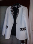 Blazer S bel ali črn