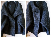 črna jakna - blazer